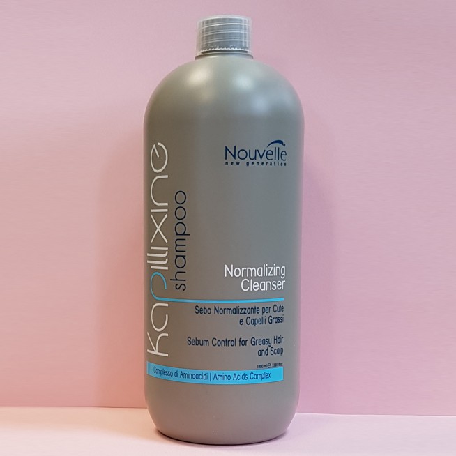 Dầu gội dược thảo Nouvelle Capillixine Nomalizing Cleanser ngăn ngừa tóc dầu & da đầu nhờn 1000ml