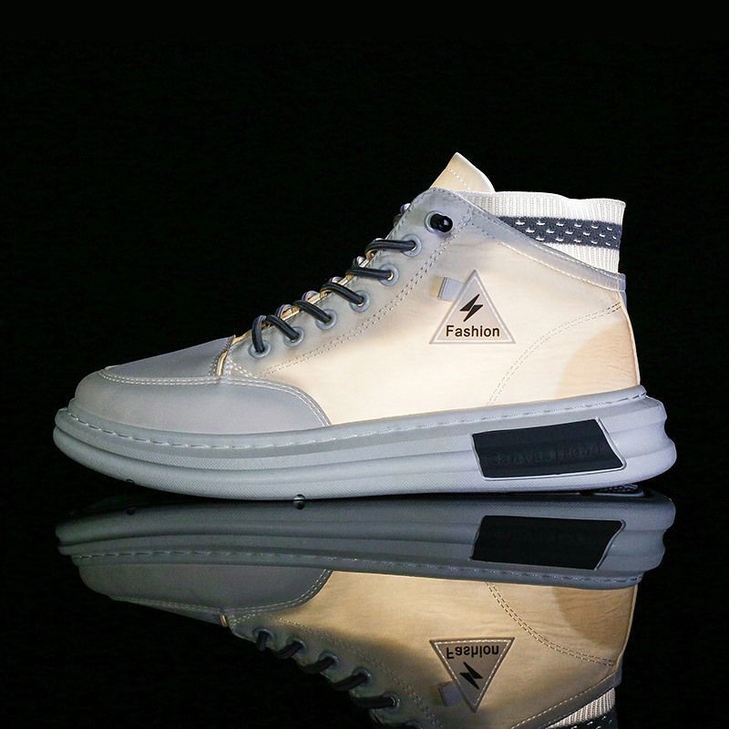 Giày Thể Thao Cổ Cao Phong Cách Hàn Quốc Cho Nam | BigBuy360 - bigbuy360.vn