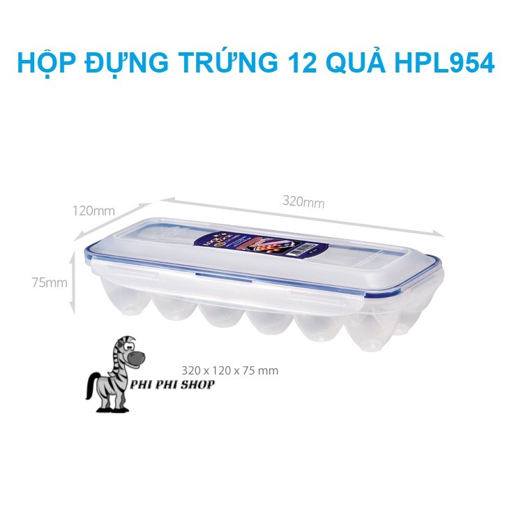 Hộp bảo quản trứng 12 quả Lock&amp;Lock HPL954