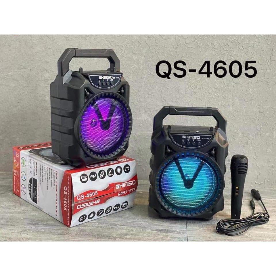 Loa Bluetooth Kimiso QS 4605 công suất 800W kèm mic hát - LOA16