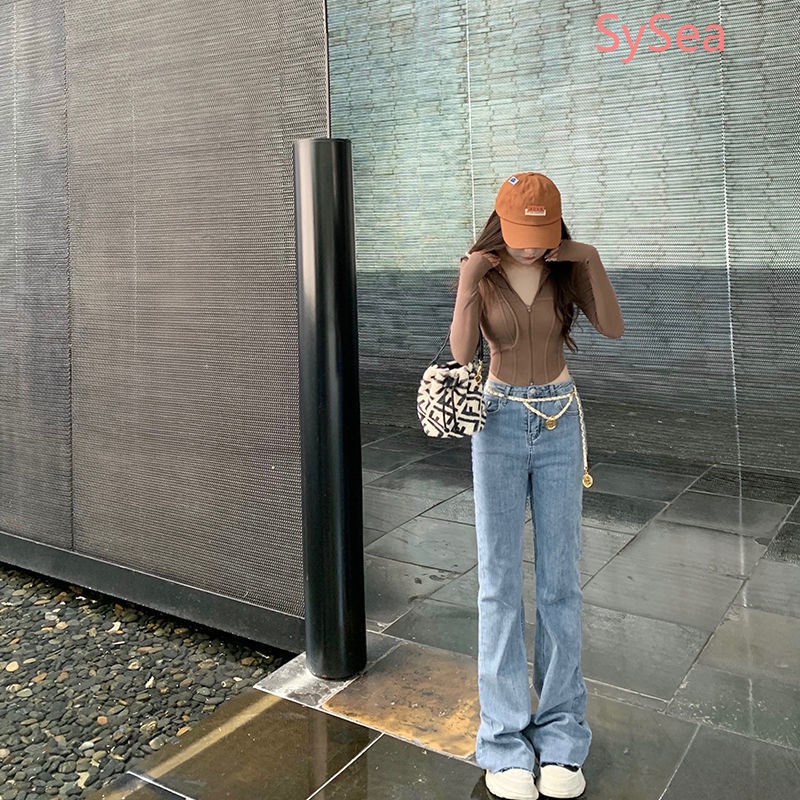 Áo Hoodie Croptop Màu Sắc Đơn Giản Cá Tính Cho Nữ