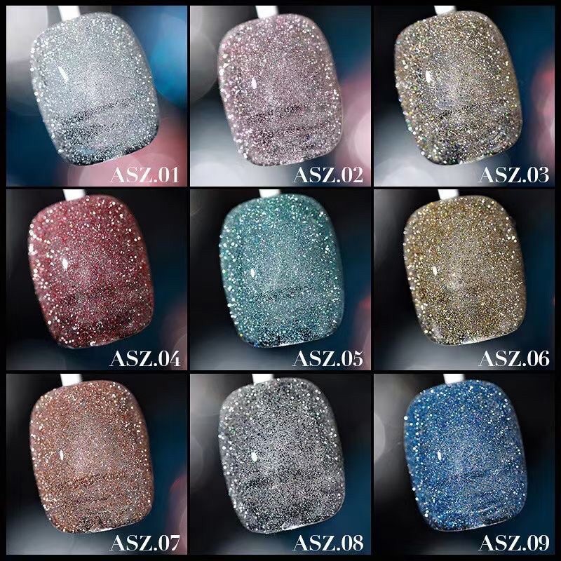 Sơn gel nhủ flash phát sáng As chính hãng - Mã ASZ