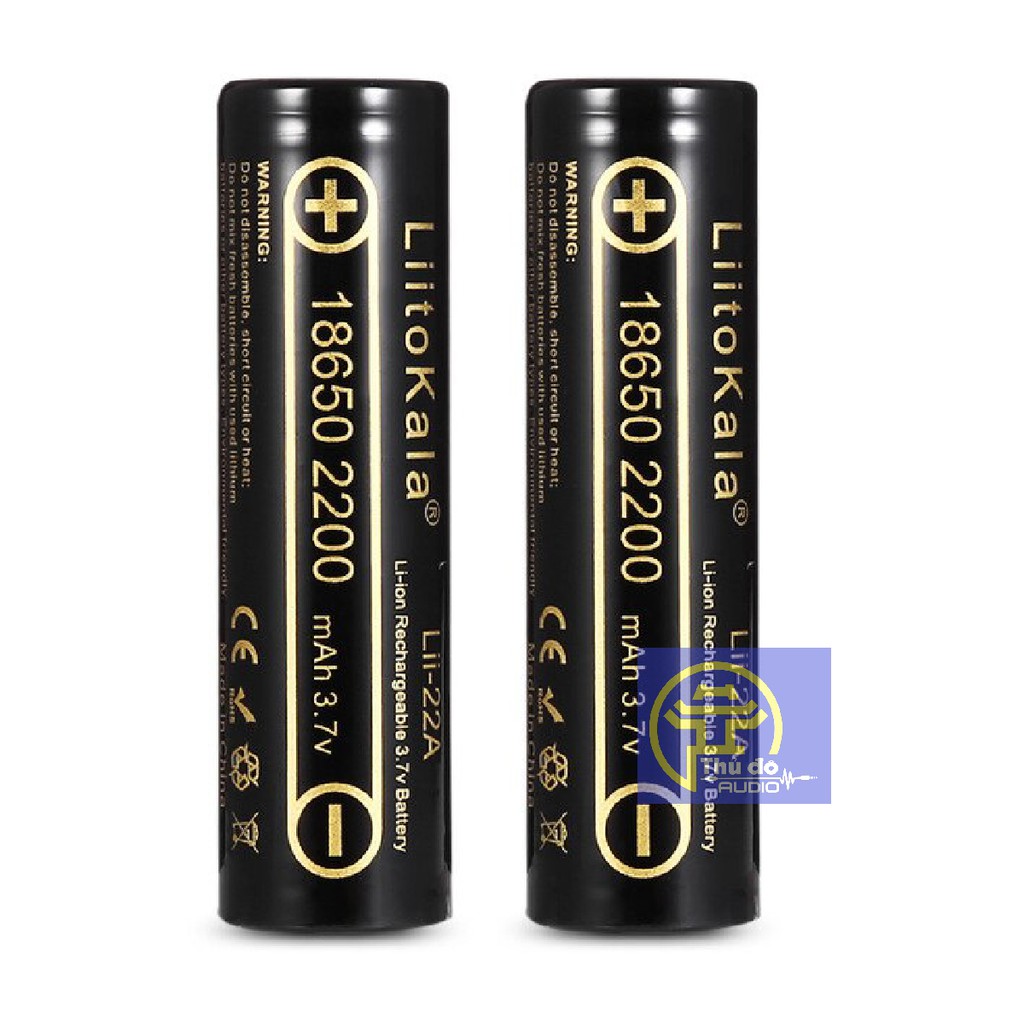 01 viên pin sạc LiitoKala lii-35A Pin lithium 3.7V 18650 dung lượng cao 3500mah cao cấp