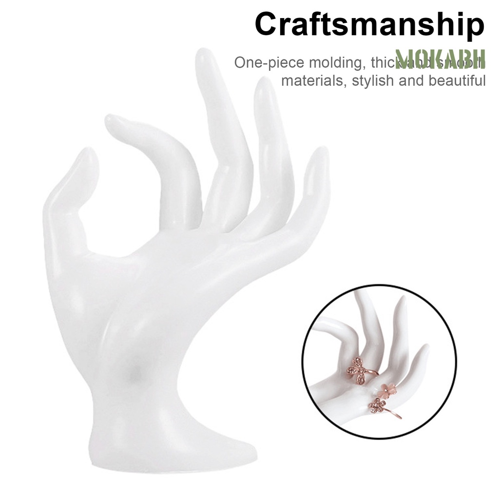 Mô Hình Bàn Tay Bằng Nhựa Trơn Và Phẳng Dùng Trưng Bày Vòng Đeo Tay