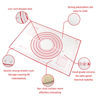Thảm Silicone Nhào Bột Làm Bánh Tiện Dụng