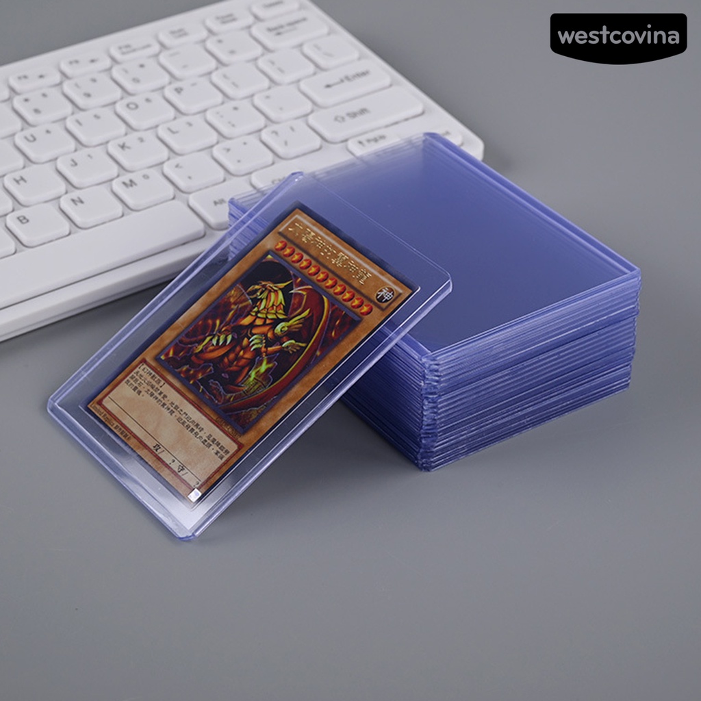 [Hot]✍Set 25 Vỏ Đựng Thẻ TCG Chống Trầy Xước Tiện Dụng Khi Chơi Thể Thao