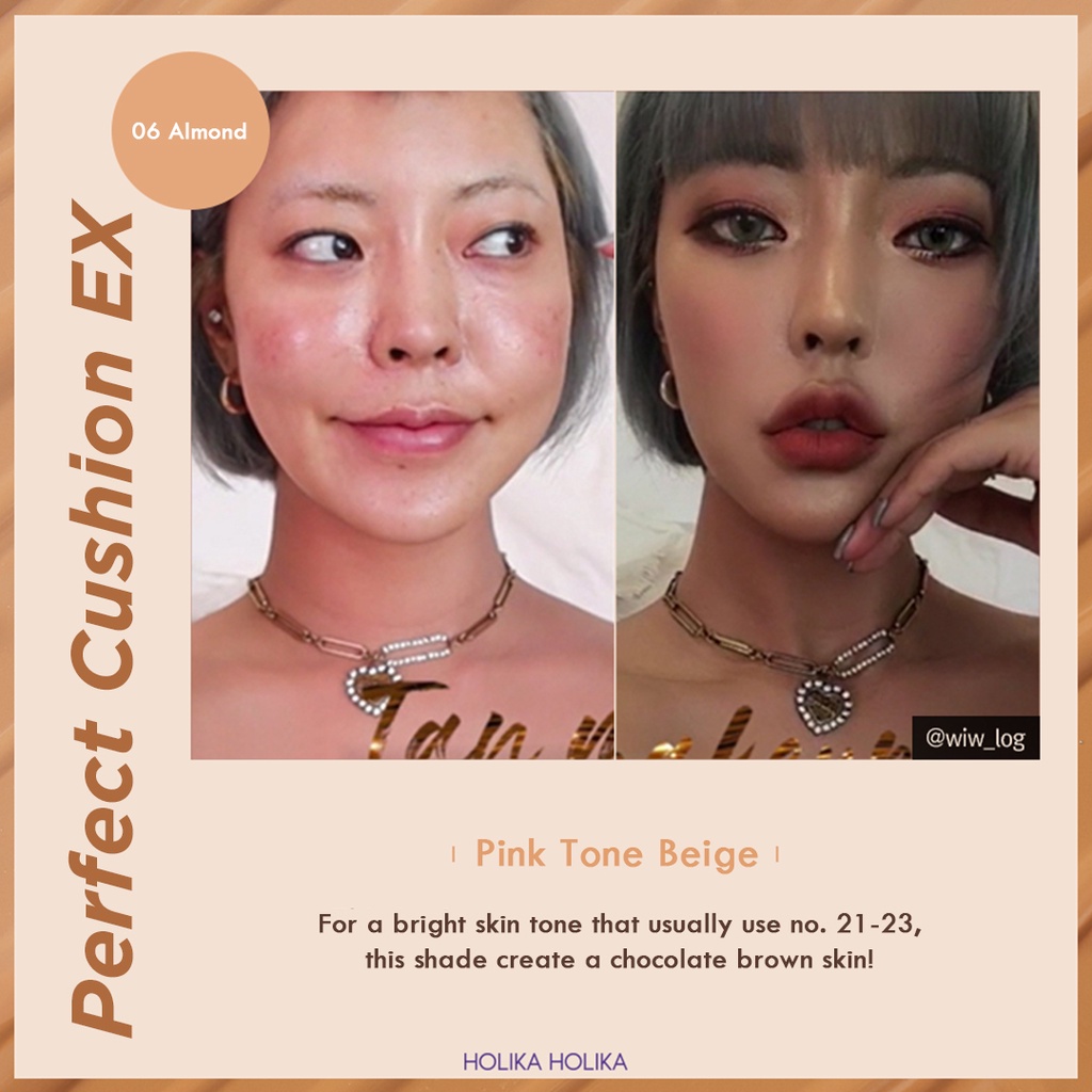 HOLIKA HOLIKA Phấn nước Holica Holica vỏ cứng EX - 06 chất lượng cao | BigBuy360 - bigbuy360.vn
