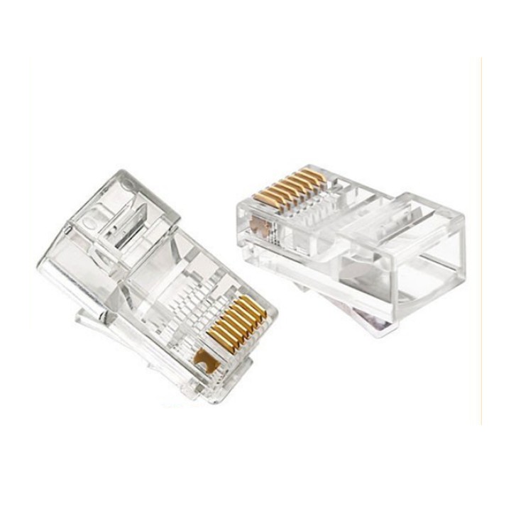 Hạt mạng [Deal 1K] Đầu bấm mạng RJ45 (1000đ/1Hạt) Sale