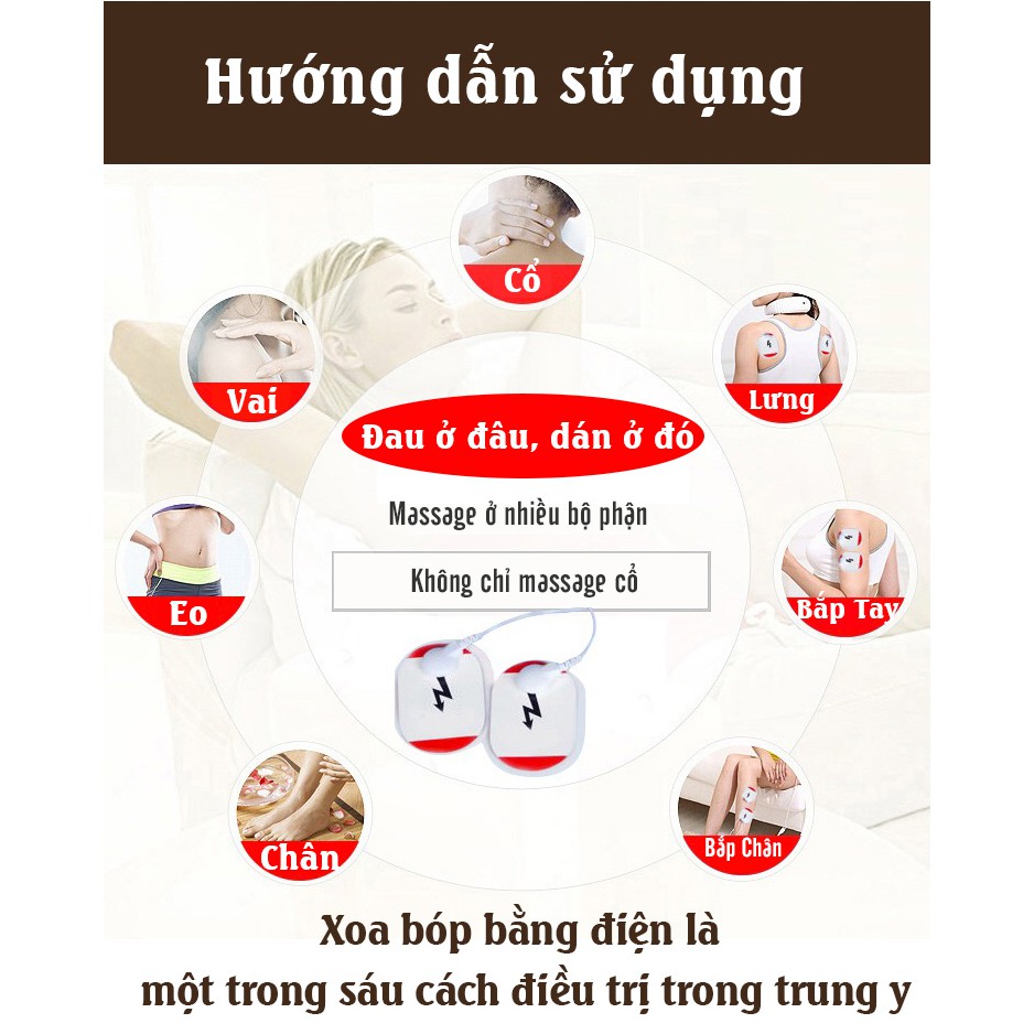 [Hàng Loại 1] Máy Massage Cổ Vai Gáy Cao Cấp - Bảo hành 12 tháng