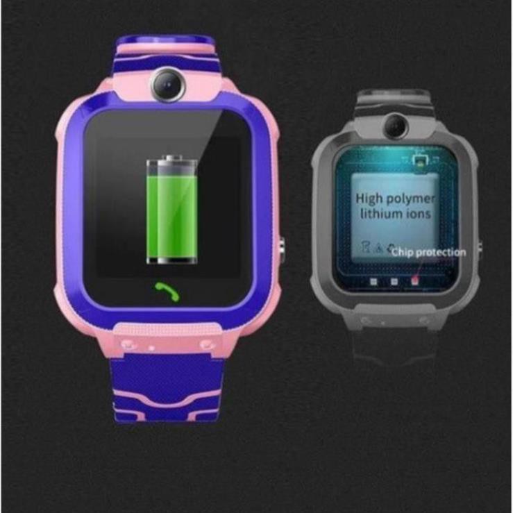 Sale Đồng hồ thông minh, đồng hồ định vị  LBS - Q12 Smart Watch chống nước Chính Hãng Bảo Hành 6 Tháng 1 đổi 1