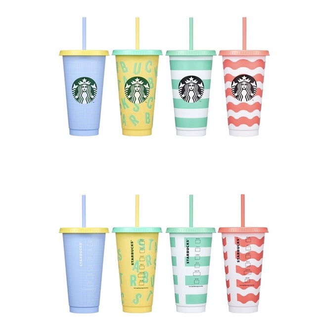 Set ly Starbucks coldcup summer 2022 (có bill)