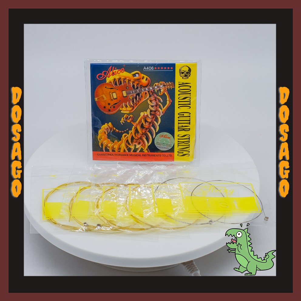 Siêu Khuyến Mãi - Dây đàn Guitar Acoustic Alice 406 - dây con rồng