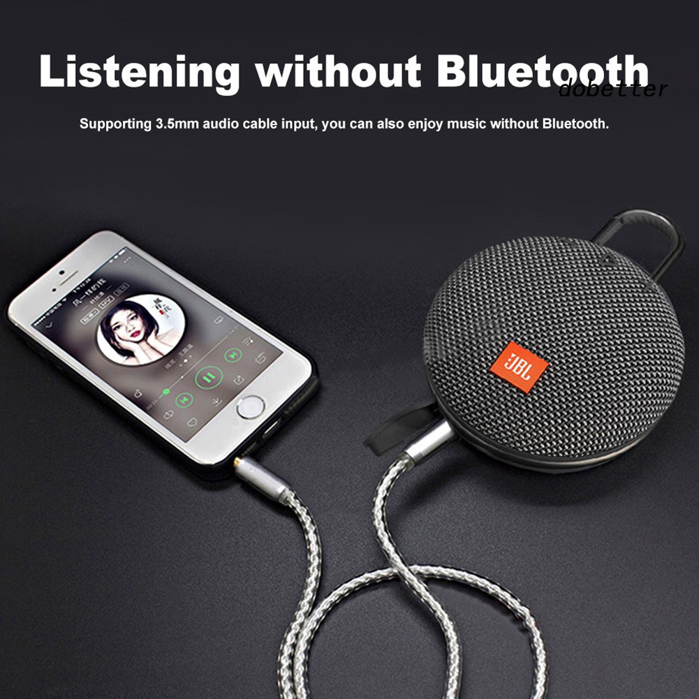 Loa Bluetooth Không Dây Nhỏ Gọn Chống Nước Doh_Jbl Clip 3