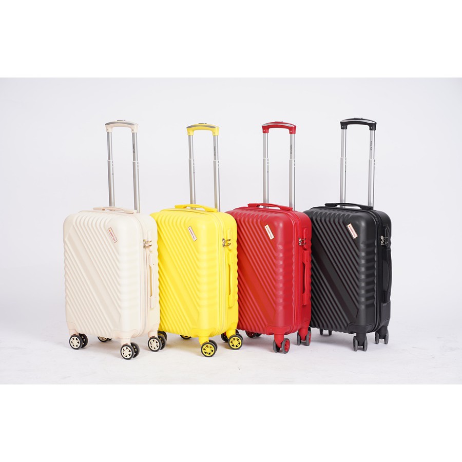 Vali kéo du lịch SUNNY BESTSELLER size 20 - nhựa dẻo ABS, khóa số an toàn