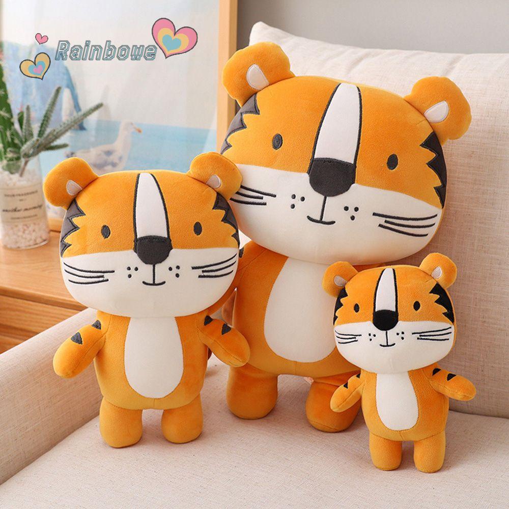 Gối Ôm Nhồi Bông Mềm Mại Hình Chú Hổ Đáng Yêu 23-43cm