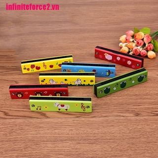 Bộ 2 Kèn Harmonica Tremolo 16 Lỗ Nhiều Màu Sắc