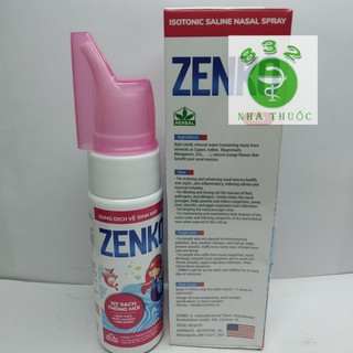 DUNG DỊCH VỆ SINH MŨI ZENKO lọ 75ml