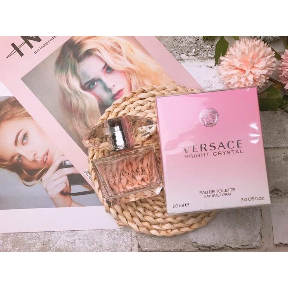 Versace Bright Crystal Crystal hồng nhạt 90ml