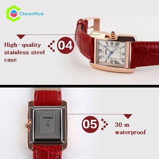 Đồng Hồ Nữ Dây Da SKMEI 1085