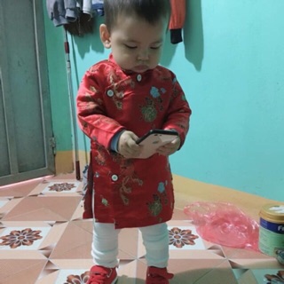 Áo dài cách tân bé trai