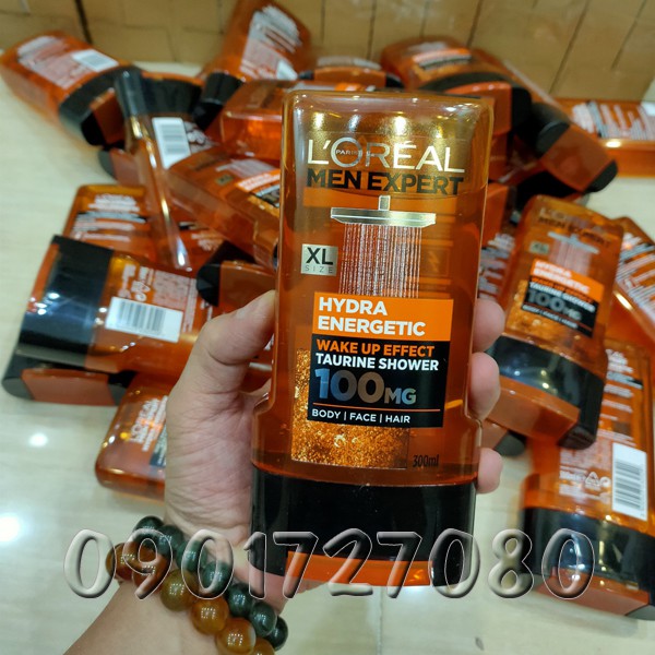 Sữa tắm Loreal Hydra Energetic - Pháp