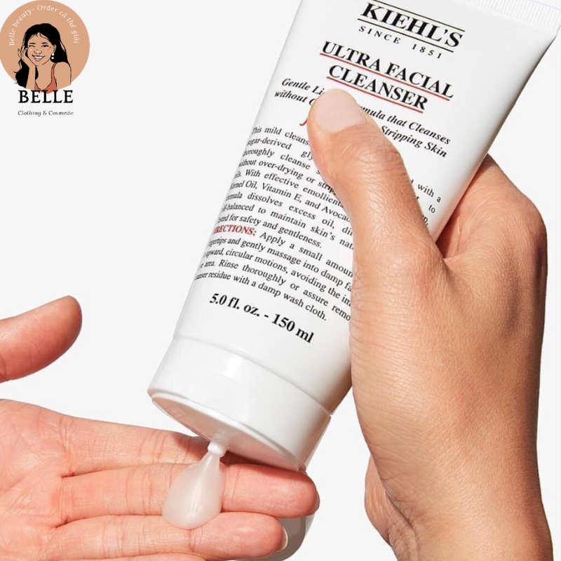 [Mã 153FMCGSALE1 giảm 10% đơn 250K] [Sephora Us] Set dưỡng da Kiehls Deep pore cleansing kit