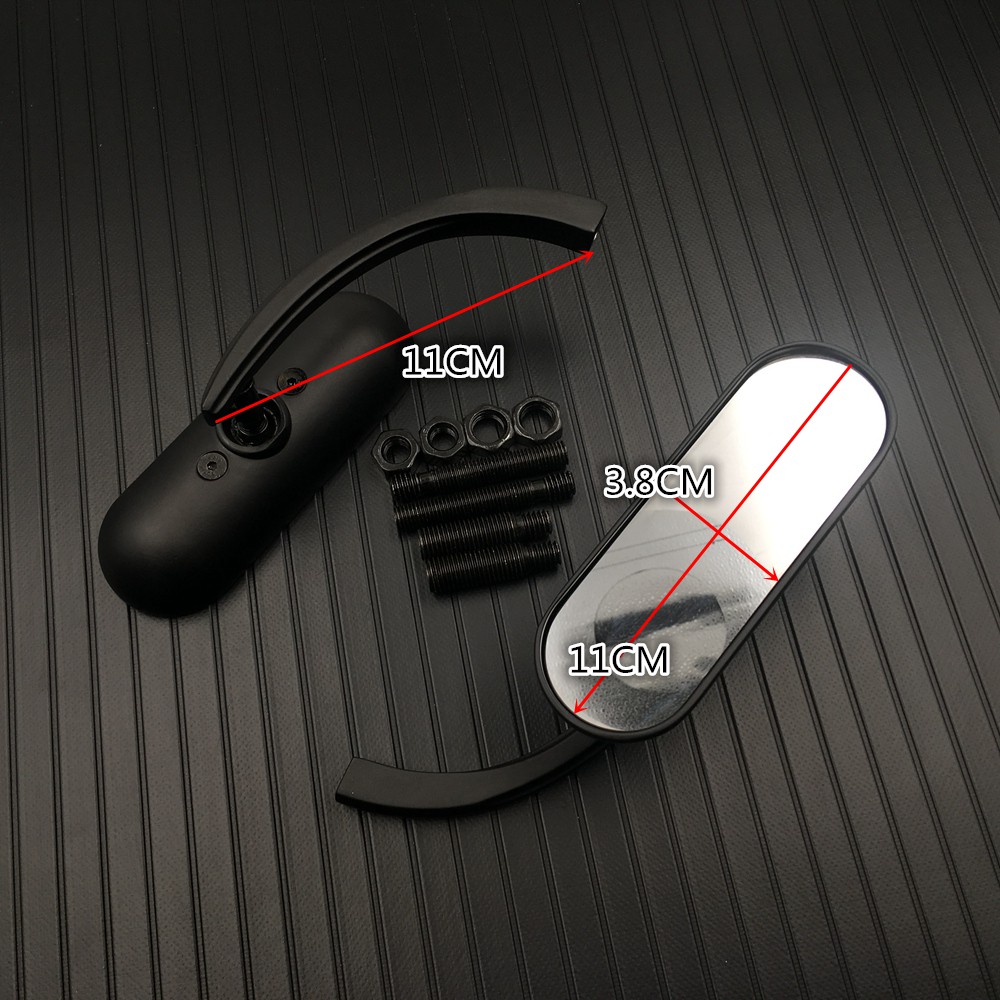 1 Cặp Gương Chiếu Hậu 8mm 10mm Cho Xe harley davidson