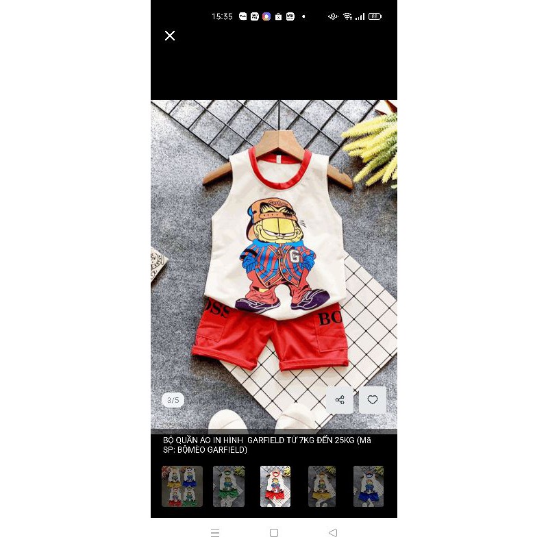 Bộ mèo thun cotton 100%