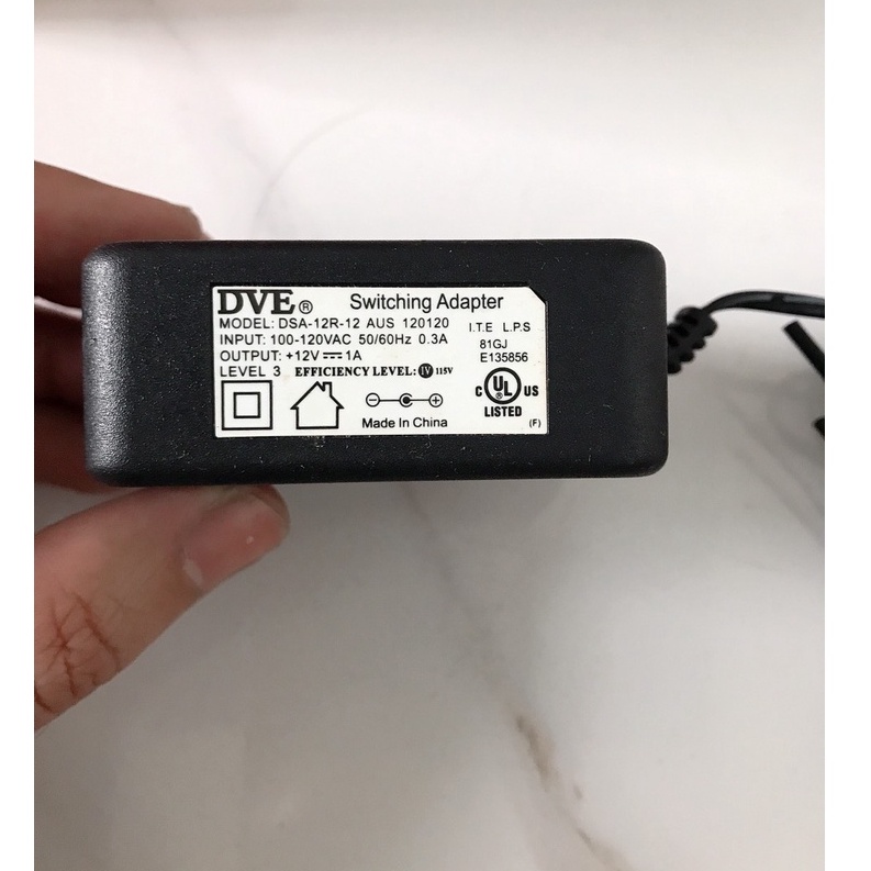 Nguồn Adapter 12v 0.5a, 0.75a, 1a loại tốt jack 5.5x2.5mm dùng cho camera, modem
