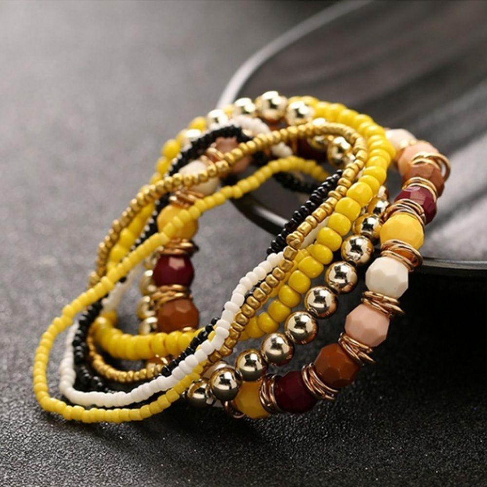Vòng Tay Nữ ANEMONE|Hạt Charm Đàn Hồi