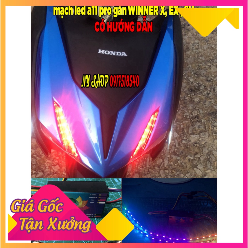 🥇 Mạch đèn led Audi a11 PRO GẮN WINNER X, EXCITER , SH , ĐIỂU KHIỂN QUA SMARTPHONE  🥇