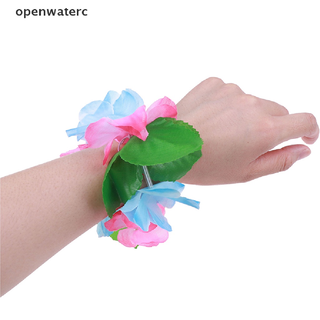 Set 4 Vòng Cổ Hoa Phong Cách Hawaii