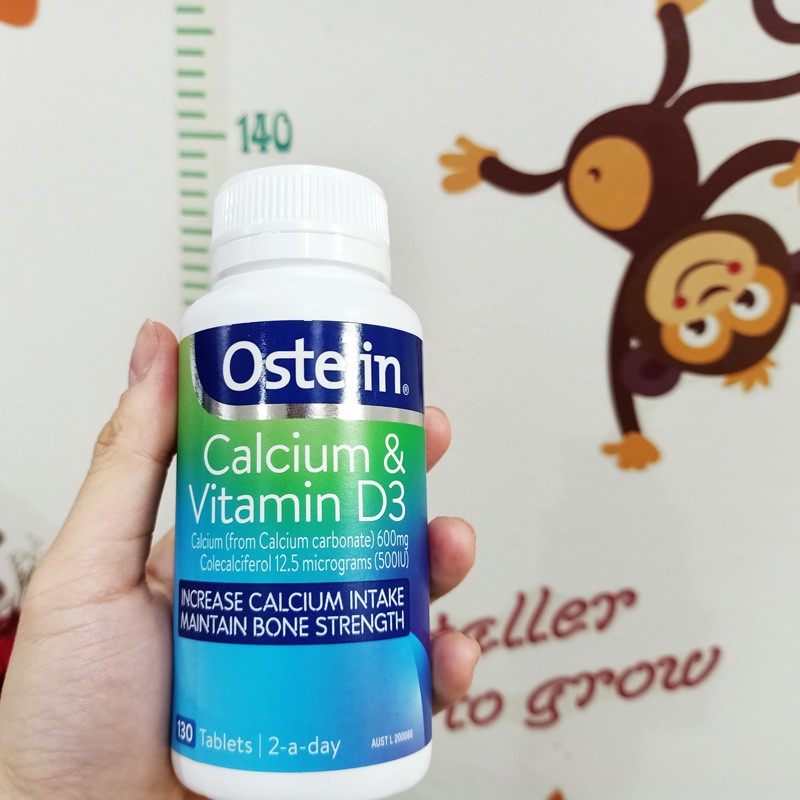 Ostelin Calcium & Vitamin D3 – Bổ sung Canxi và D3 cho bà bầu