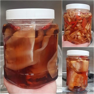 Thịt ba rọi, Lưỡi ngâm nước mắm, Dưa Món ngày tết 500gr-1kg