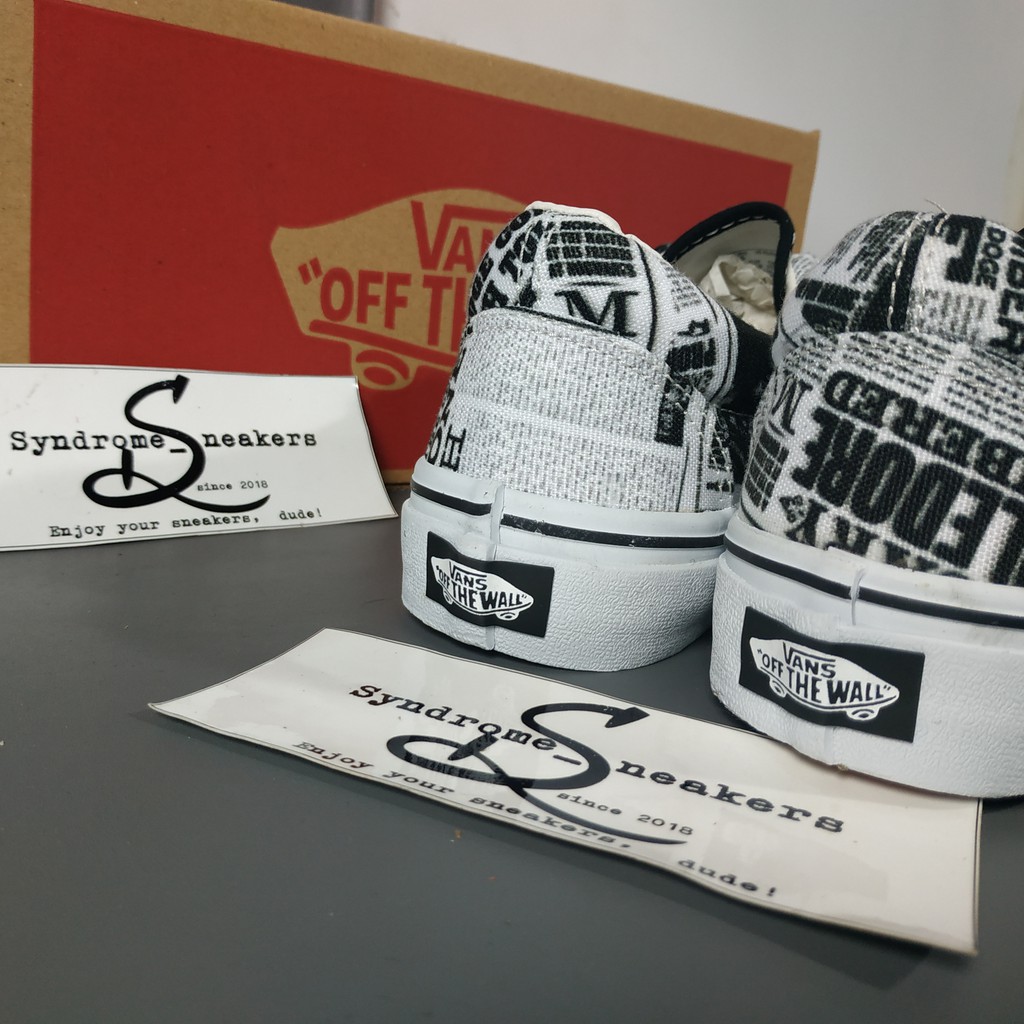 Vans Giày Thể Thao Phong Cách Harry Potter Cá Tính