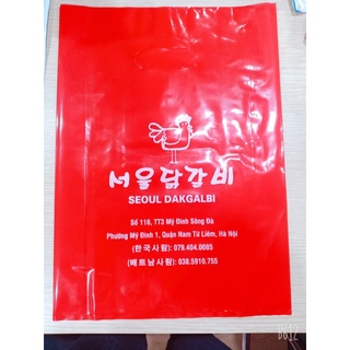 in túi ni lông chất liệu pe dẻo dai free thiết kế giá từ 1k