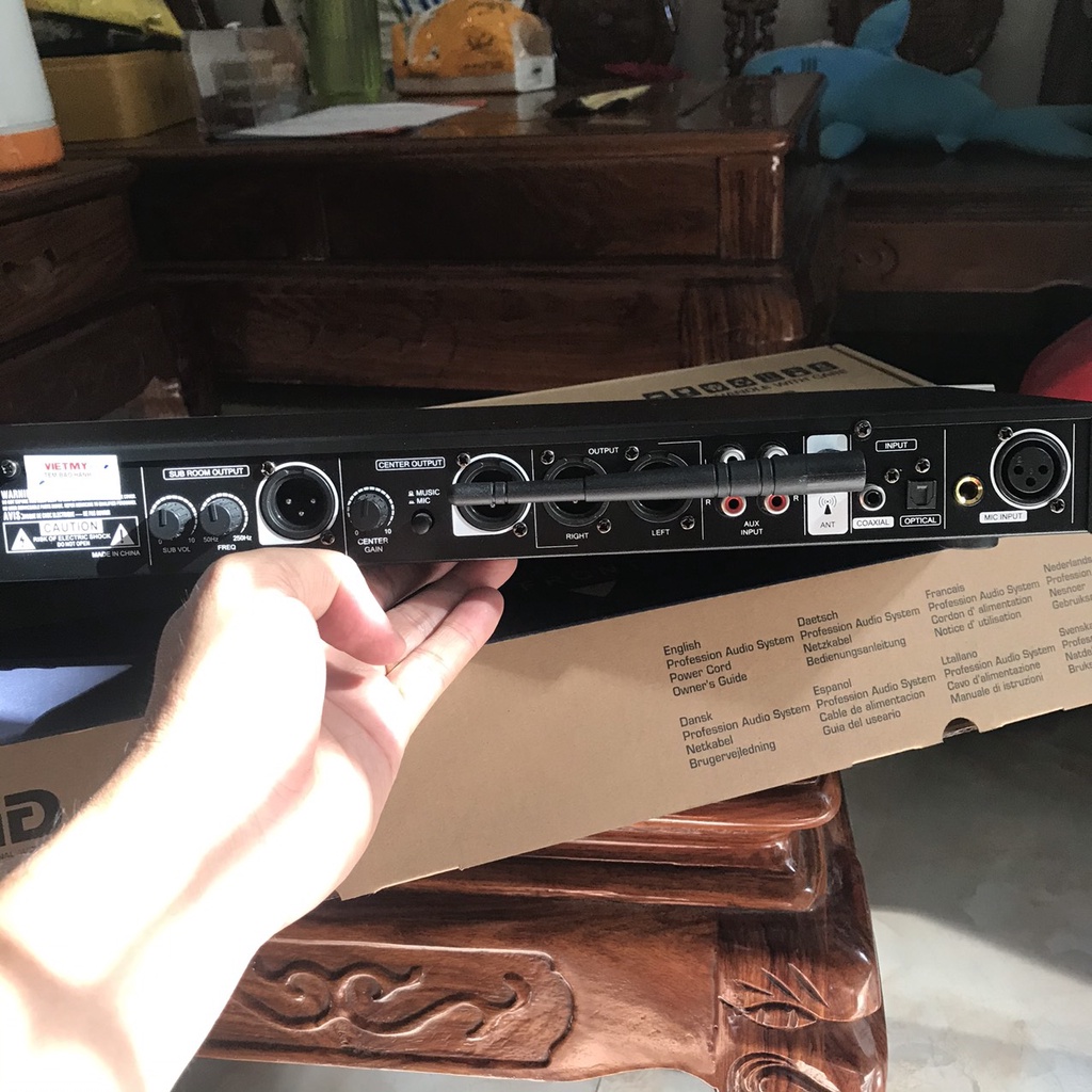 Vang cơ Gutin K-2 Có REVERB, Dàn đèn Led tín hiệu - Hàng Nhập Khẩu - Gia Khang Shop