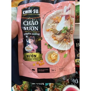 Cháo Sườn Chinsu | Cháo Gà Chinsu 250G - Có Thịt Thật