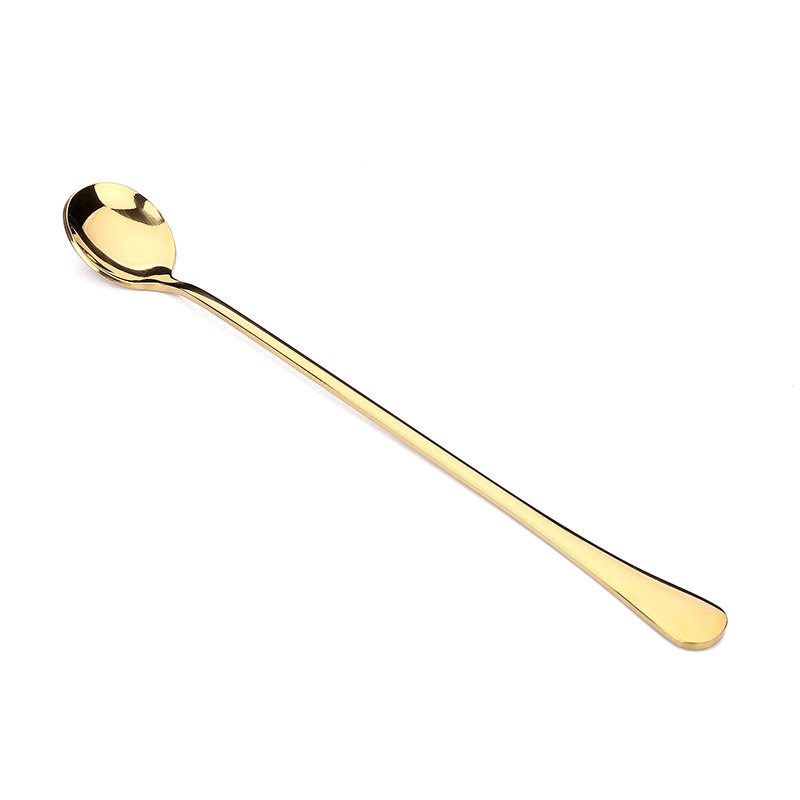 Muỗng cà phê OSSAYI cán dài 24cm bằng thép không gỉ cao cấp