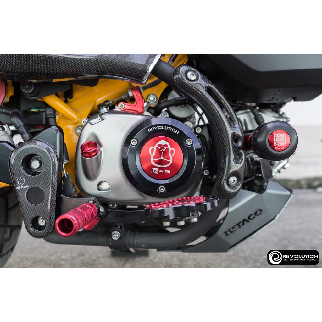Ốp lốc máy bên phải REVOLUTION MONKEY125 4 số