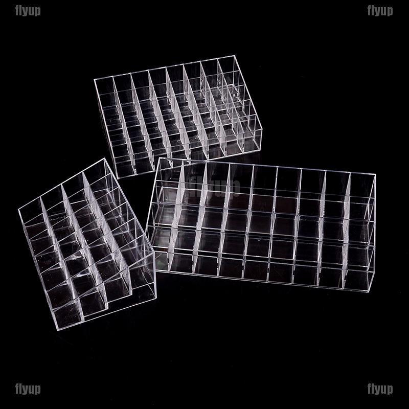 (hàng Mới Về) Khay Đựng Son Môi 24 36 40 Ngăn Bằng Acrylic Tiện Dụng | BigBuy360 - bigbuy360.vn