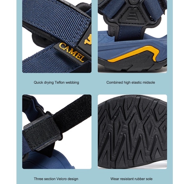 Giày sandal Cameljeans A122162822A dành cho nam