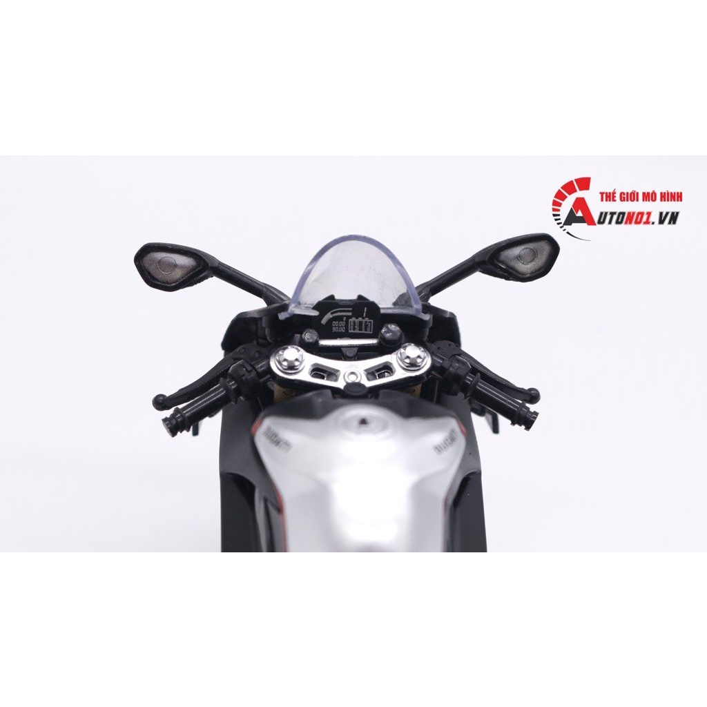 MÔ HÌNH DUCATI V4S BLACK 1:12 HUAYI ALLOY 7826