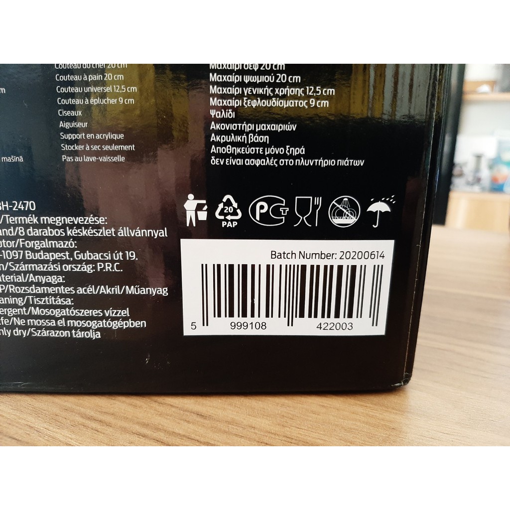 Bộ dao Nhập khẩu Đức BerlingerHaus 8 món