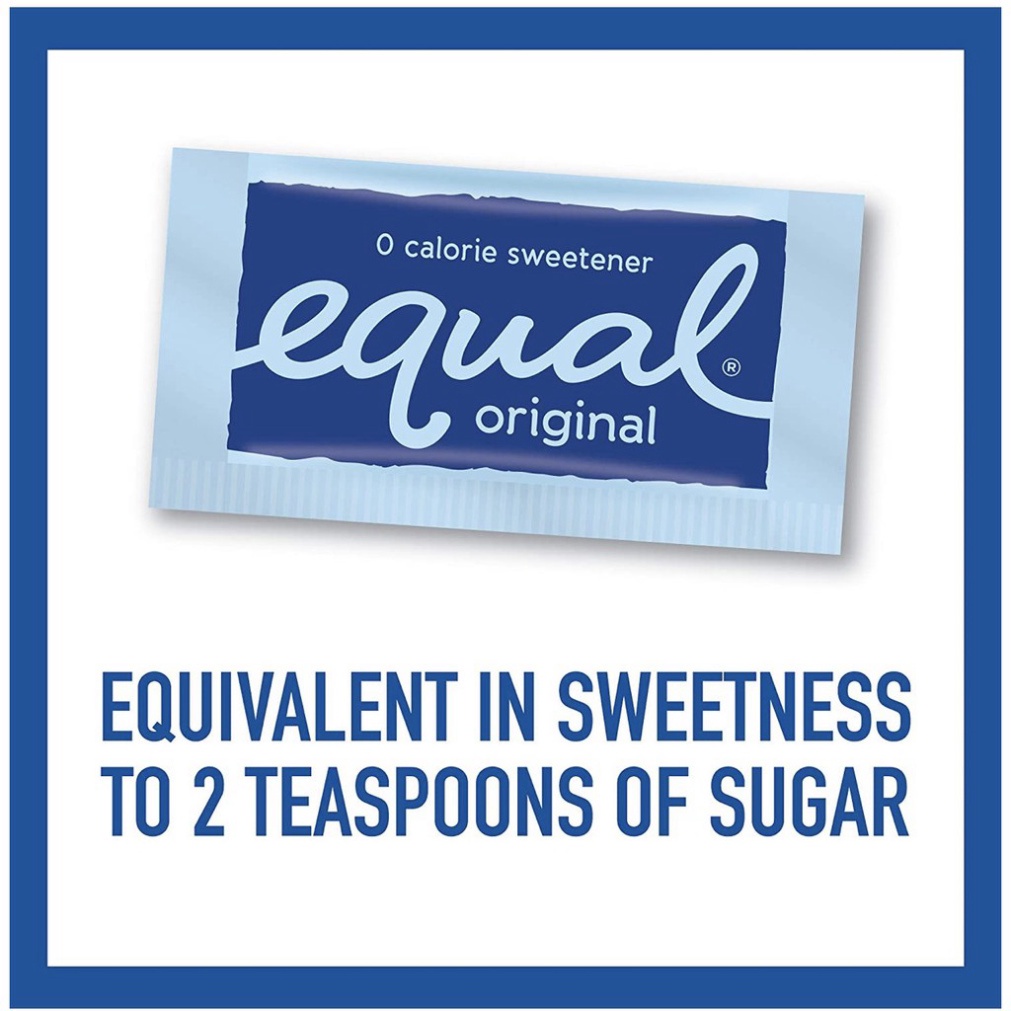 Đường ăn kiêng Equal Original Combo 50 gói cho người bệnh tiểu đường, ăn kiêng, DAS, Sweetener Sugar Replacement