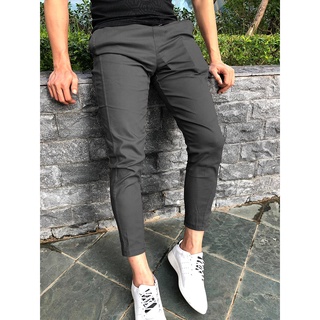 Quần Kaki Nam Hàn Quốc dáng ôm co giãn ống côn KK3
