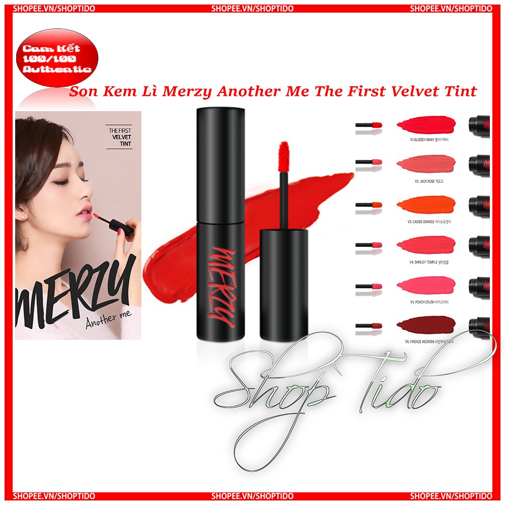 Son Kem Lì Merzy Another Me The First Velvet Tint auth