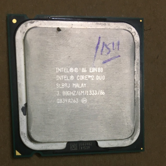 CPU Core 2 Duo E8400 E8500 socket 775