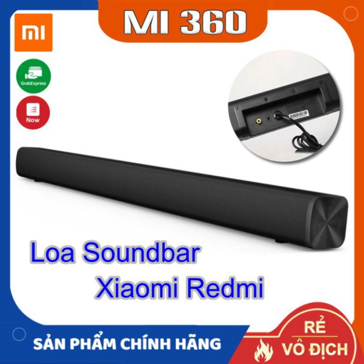 DUY NHẤT HÔM NAY Loa Soundbar TV Xiaomi Redmi Hỗ Trợ Bluetooth 5.0, S/PDIF, AUX ✅ Hàng Chính Hãng  $>$