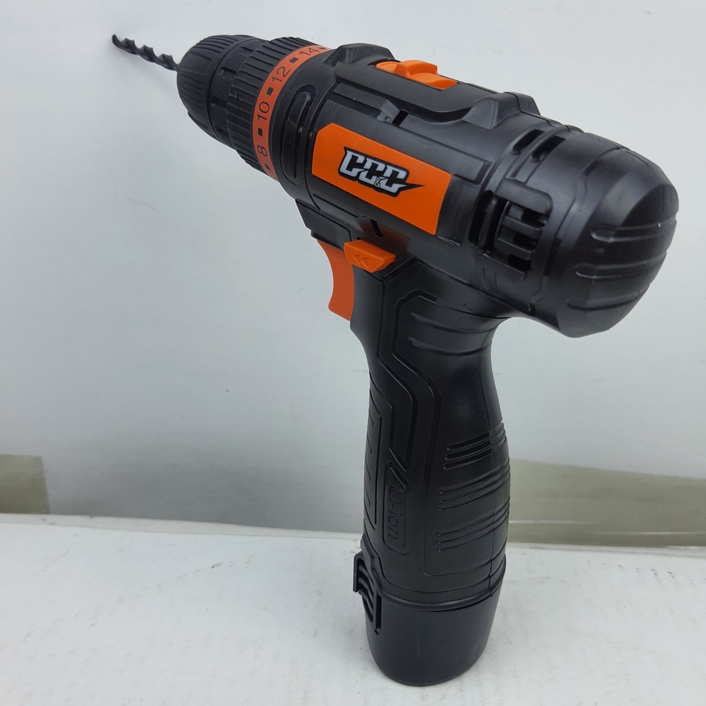 Máy khoan pin 12v ML120, công suất 600w - Máy khoan pin, bắn vít đa năng có đảo chiều, đèn LED - Tặng kèm Valy